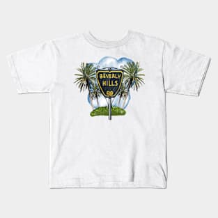 Beverly Hills Blues Kids T-Shirt